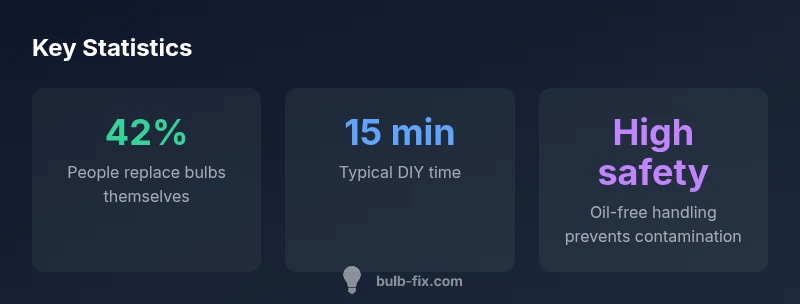 Key statistics about car bulb replacement and types