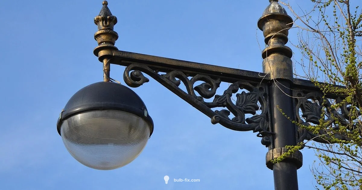 Outdoor Lighting Pole - Bulb Fix