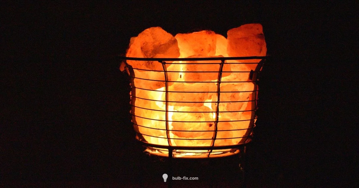 Glowing Salt Lamp - Bulb Fix