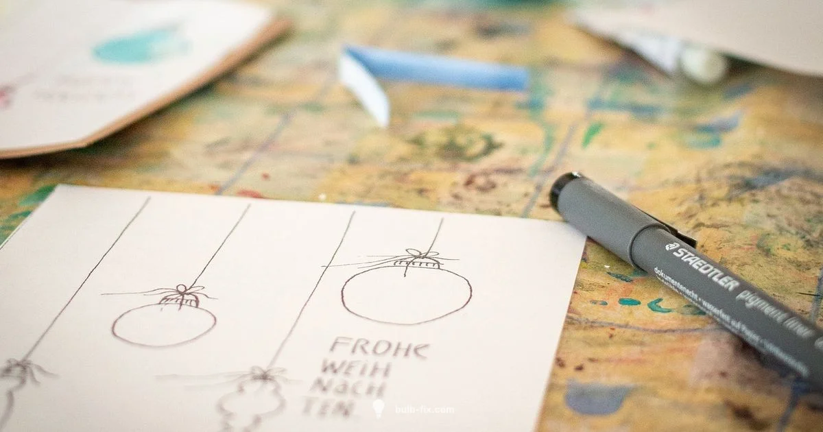 Printable Christmas Bulb Craft - Bulb Fix