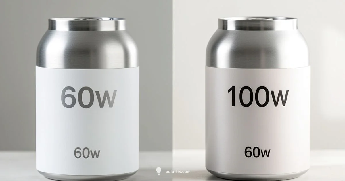 60W vs 100W - Bulb Fix
