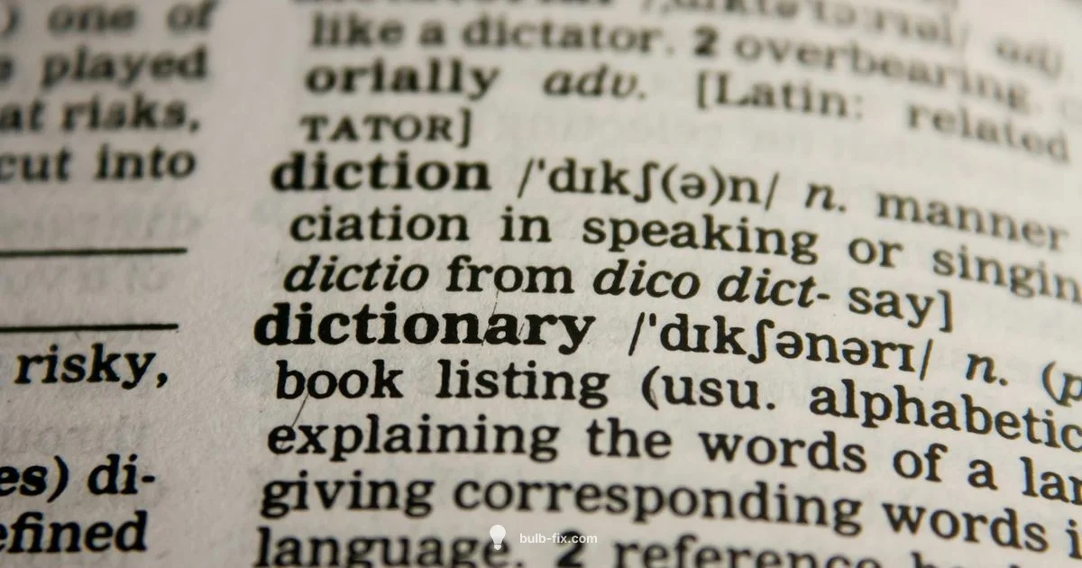 Bulb Noun Guide - Bulb Fix